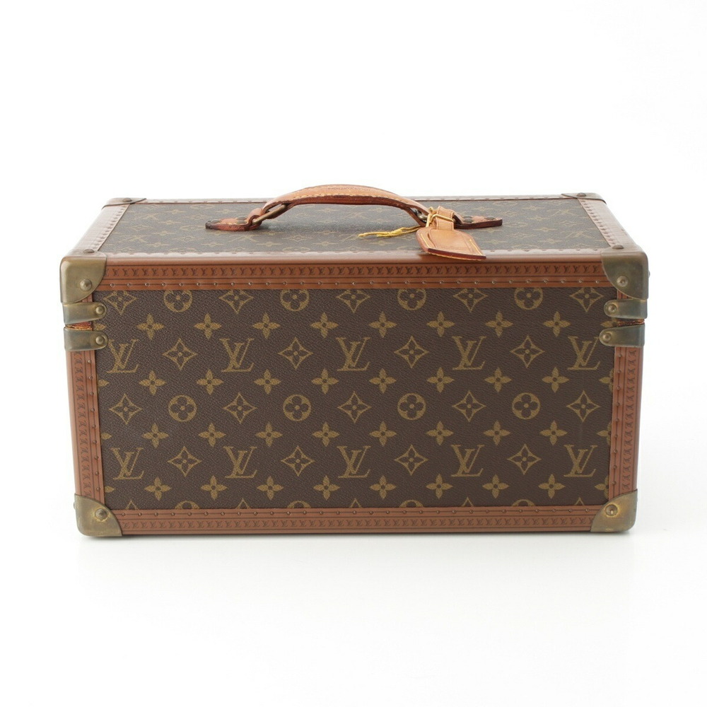 Louis Vuitton Monogram Boite Bouteille Case Wallet Trunk Brown - Picture 4 of 6